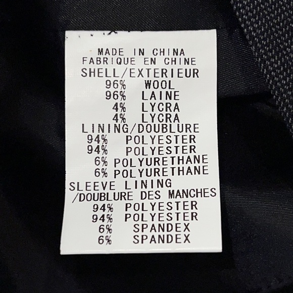 THEORY Gray Wool Single Breasted Single Vent Notch Lapel Blazer size 4 - Picture 12 of 15